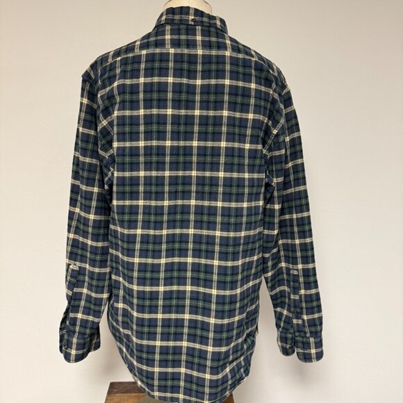 Taylor Stitch Blue and White Plaid Casual Button Down Shirt - Picture 6 of 13